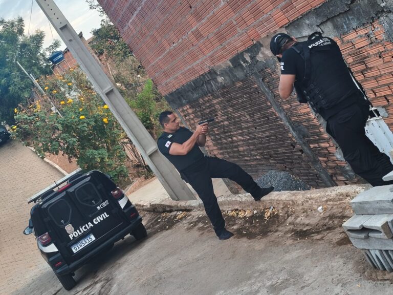 Oito pessoas são presas na 2ª fase da operação Efeito Dominó, realizada pela Polícia Civil e Polícia Militar